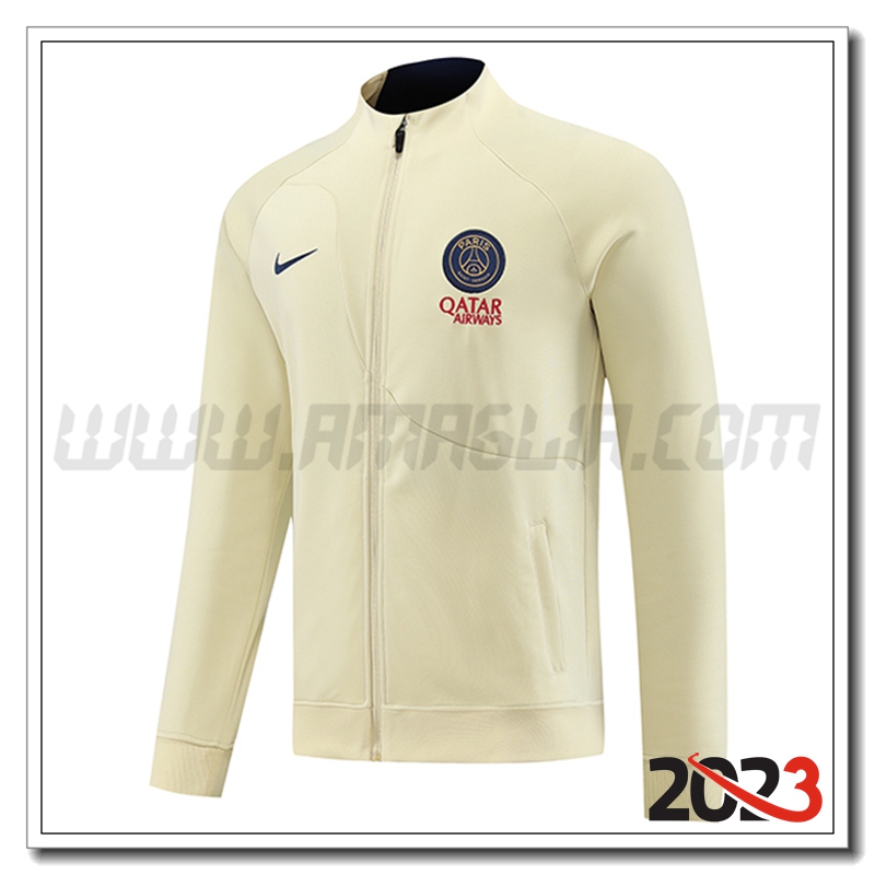 Giacca Calcio PSG Bianco 2023 2024 -03