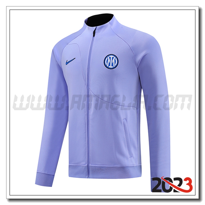 Giacca Calcio Inter Milan viola 2023 2024