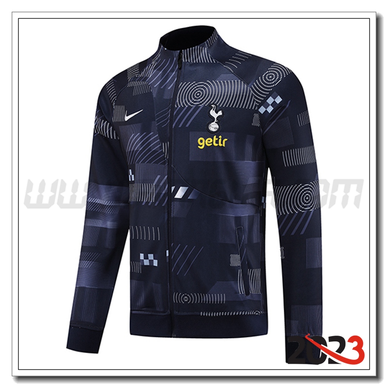 Giacca Calcio Tottenham Hotspur Blu Marina 2023 2024 -02