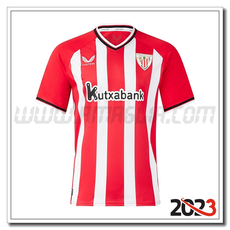 Athletic Bilbao Prima Maglia Calcio 2023 2024