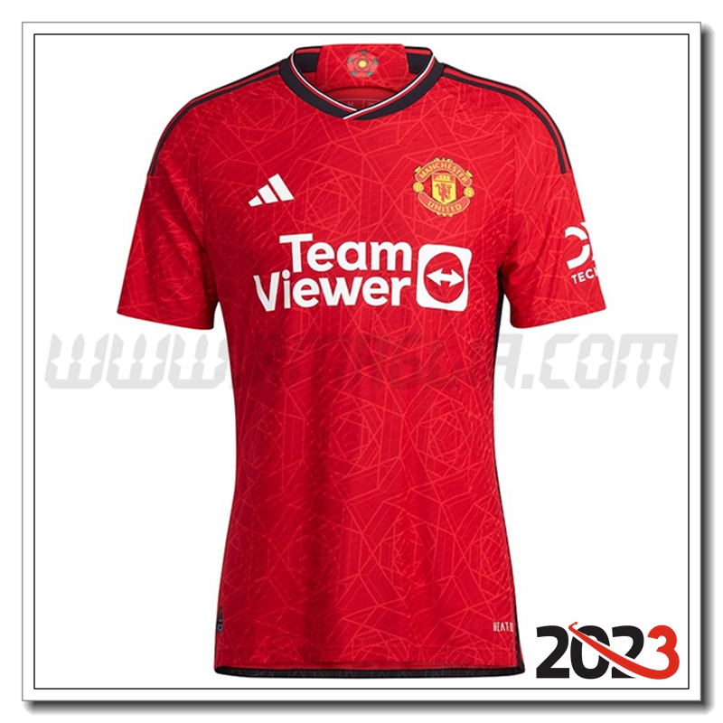 Nuovo Maglia Calcio Manchester United Prima 2023 2024