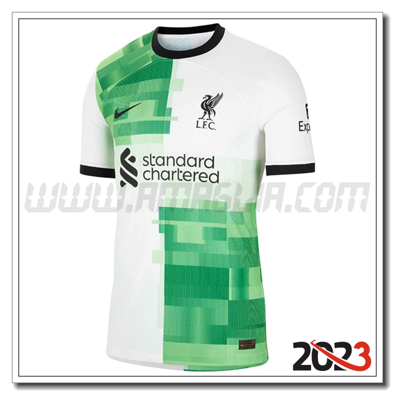Nuovo Maglia Calcio FC Liverpool Seconda 2023 2024