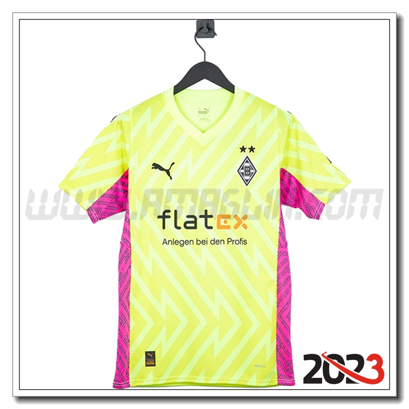 Maglia Calcio Portiere M枚nchengladbach Prima 2023 2024