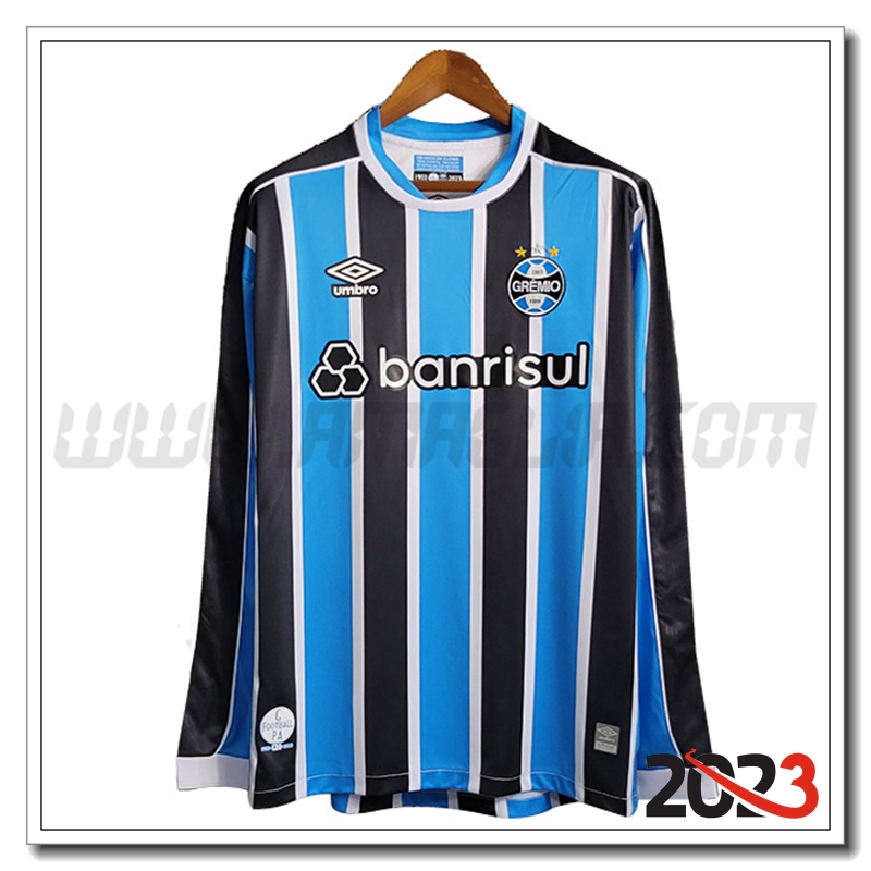 Prima Maglia Calcio Gremio Manica lunga 2023 2024
