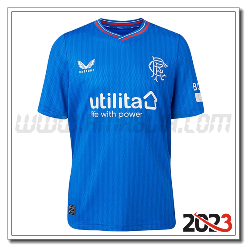 Rangers FC Prima Maglia Calcio 2023 2024