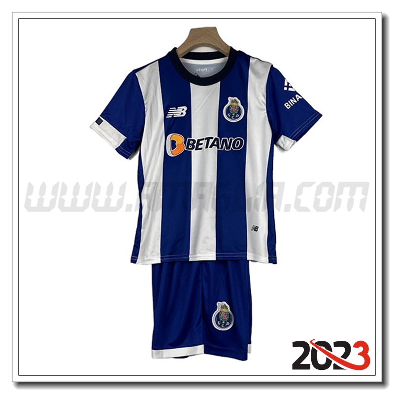 Kit Maglia FC Porto Bambino Prima 2023 2024