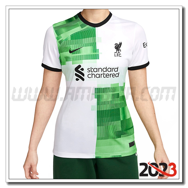Seconda Maglia Calcio FC Liverpool Donna 2023 2024