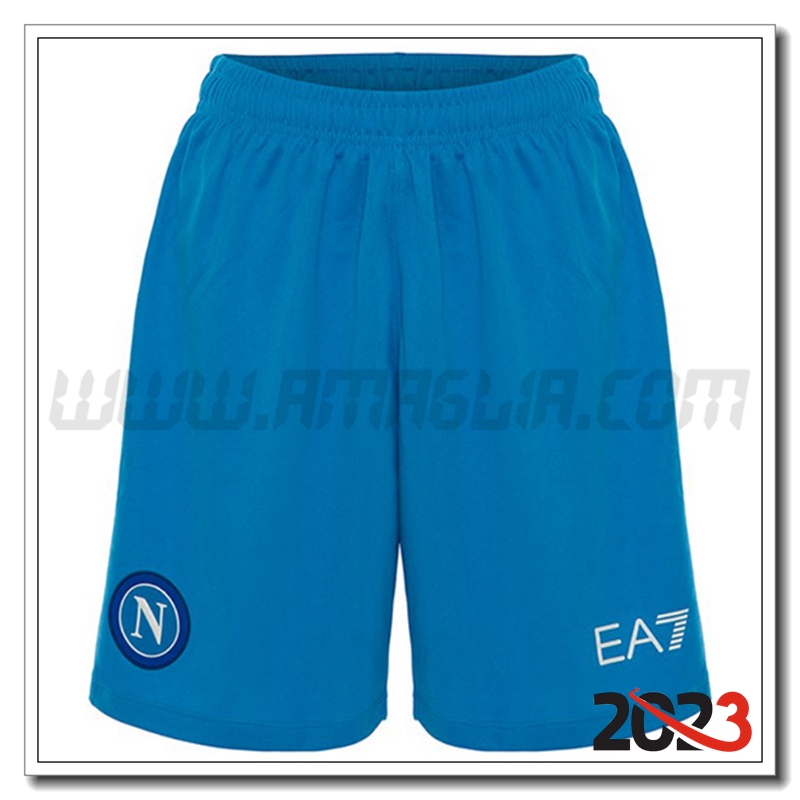 Prima Pantaloncini Calcio SSC Napoli 2023 2024