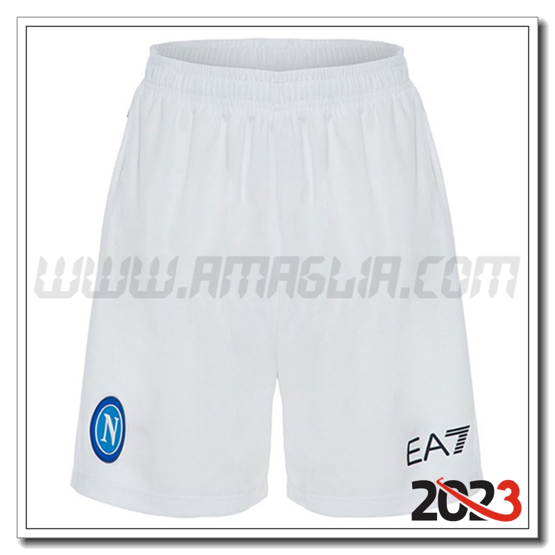 Seconda Pantaloncini Calcio SSC Napoli 2023 2024