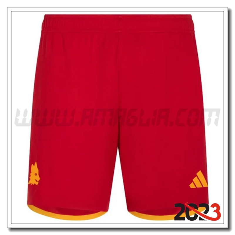 Prima Pantaloncini Calcio AS Roma 2023 2024