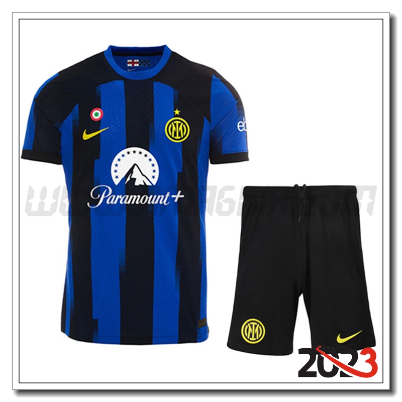 Kit Maglia Inter Milan Prima + Pantaloncini 2023 2024