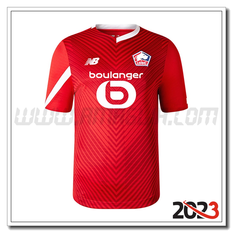 Lille LOSC Prima Maglia Calcio 2023 2024