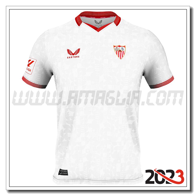 Sevilla FC Prima Maglia Calcio 2023 2024