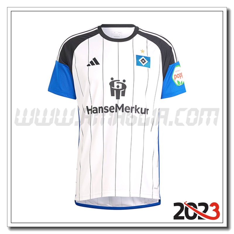 HSV Hamburg Prima Maglia Calcio 2023 2024