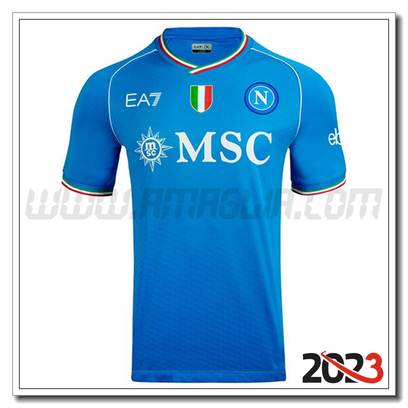 SSC Napoli Prima Maglia Calcio 2023 2024