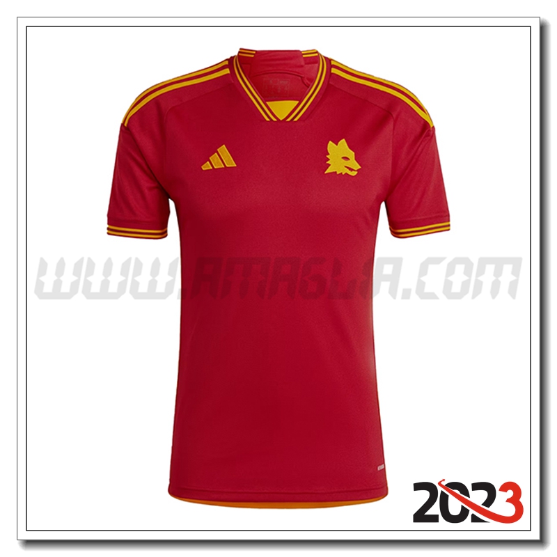 Nuovo Maglia Calcio AS Roma Prima 2023 2024
