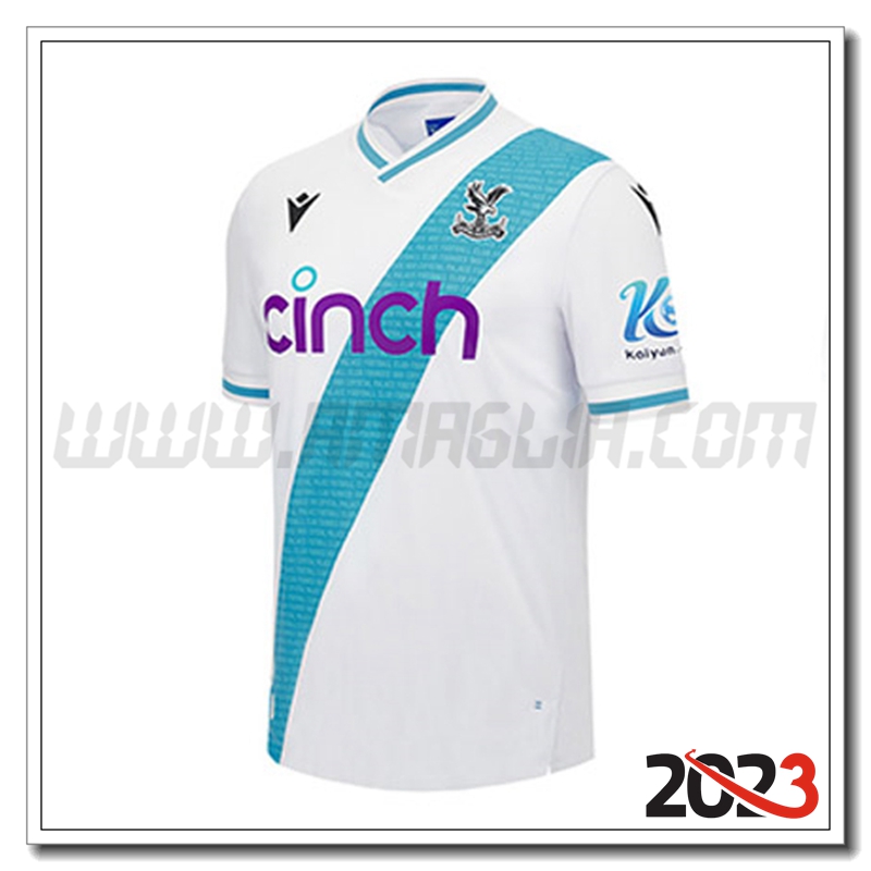 Crystal Palace Seconda Maglia Calcio 2023 2024
