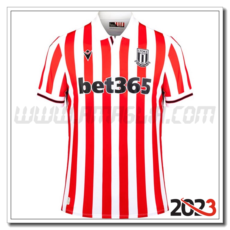 Stoke City Prima Maglia Calcio 2023 2024