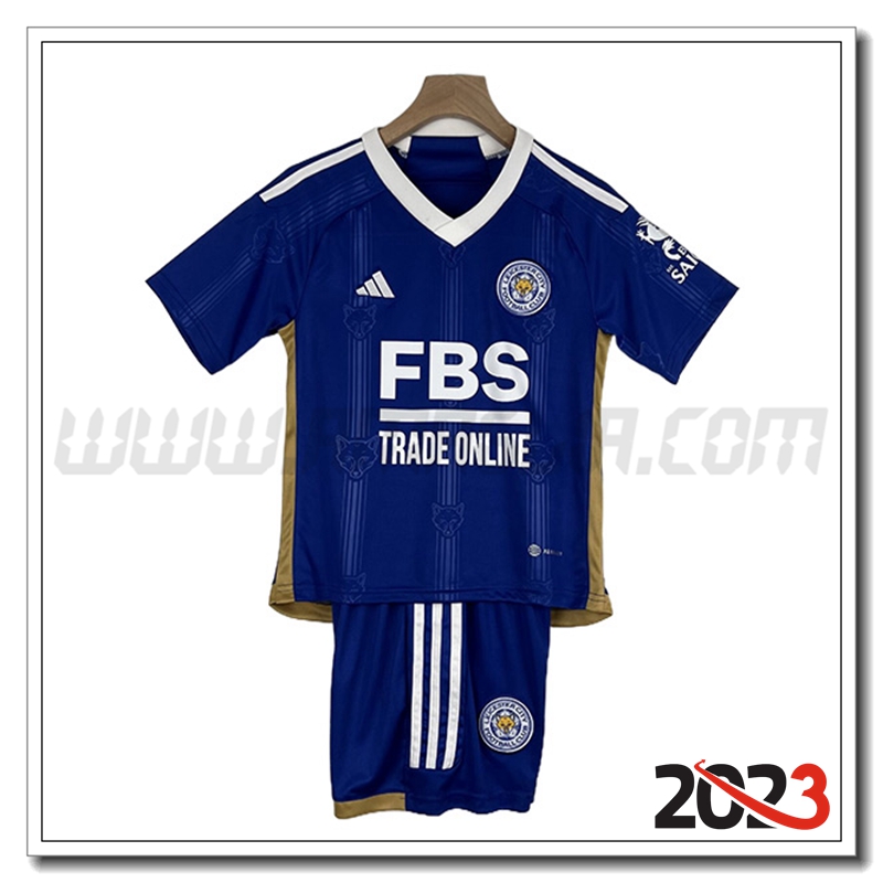 Kit Maglia Leicester City Bambino Prima 2023 2024