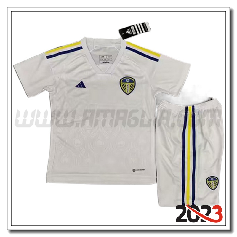 Kit Maglia Leeds United Bambino Prima 2023 2024