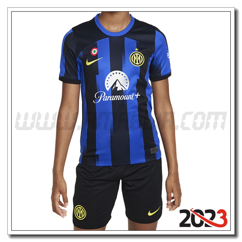 Kit Maglia Inter Milan Bambino Prima 2023 2024