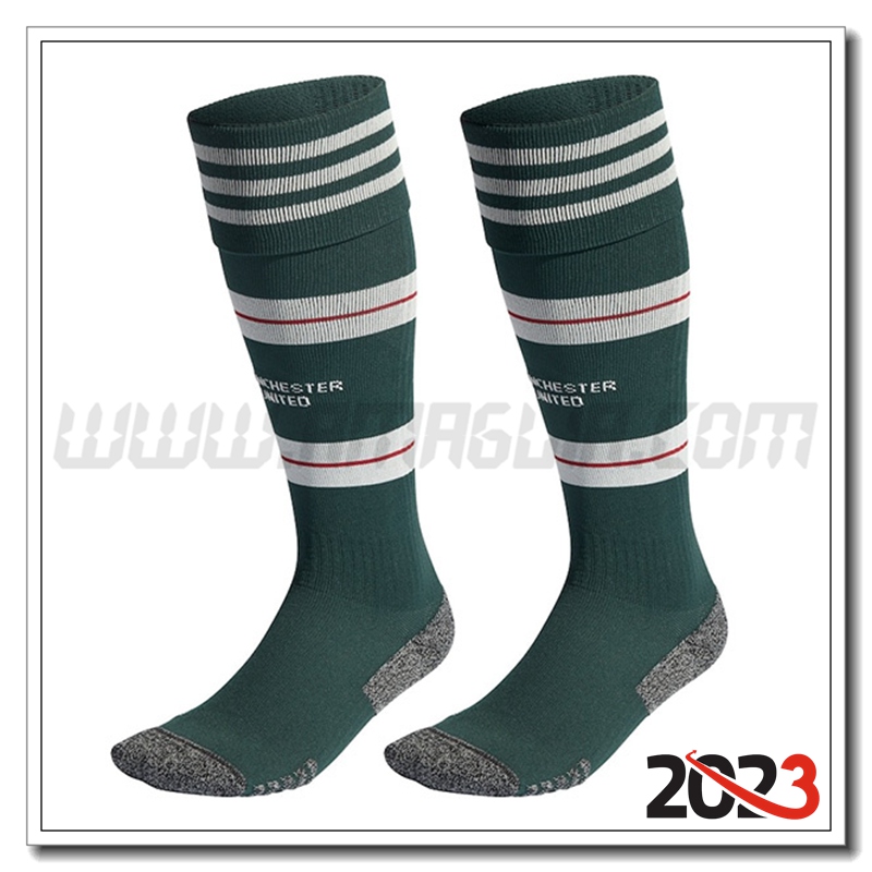 Calzini Calcio Manchester United Seconda 2023 2024