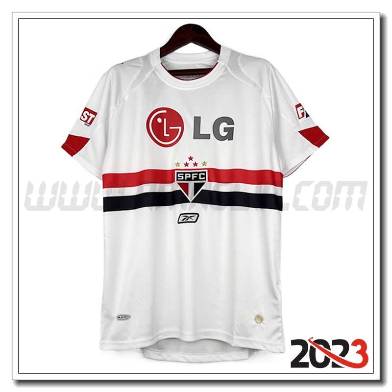 Prima Maglia Retro Sao Paulo FC 2007/2008