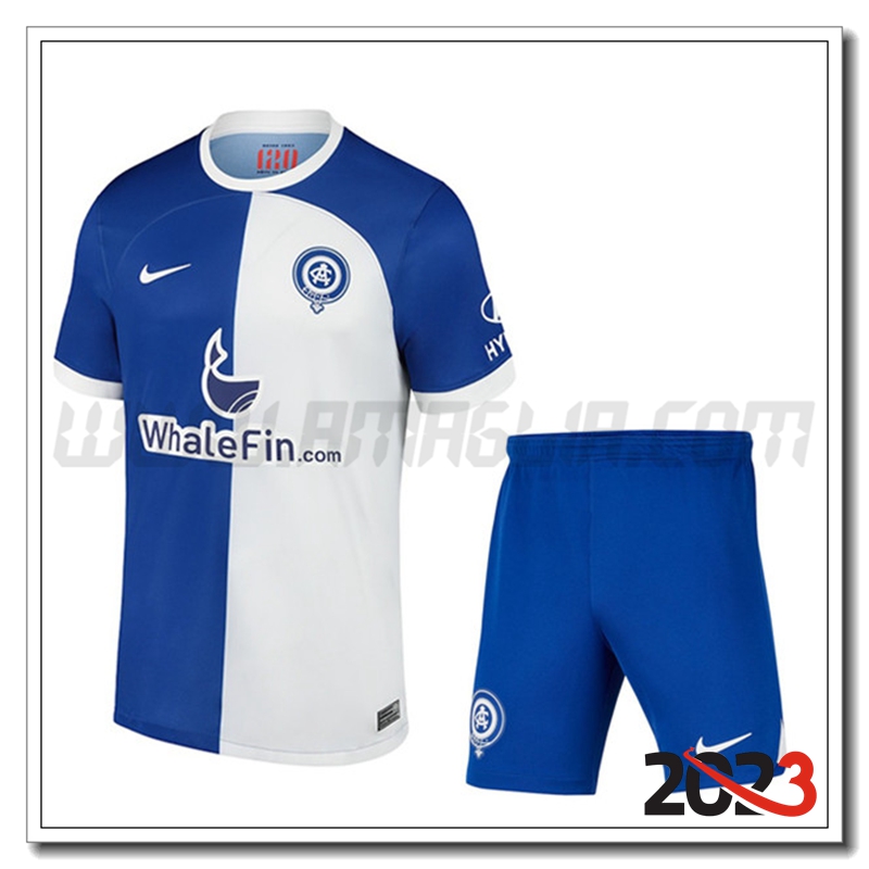 Kit Maglia Atletico Madrid Seconda + Pantaloncini 2023 2024