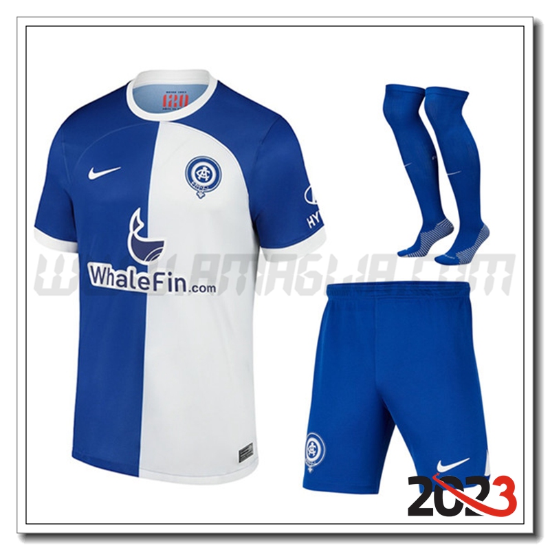 Kit Maglia Atletico Madrid Seconda (Pantaloncini + Calzini) 2023 2024