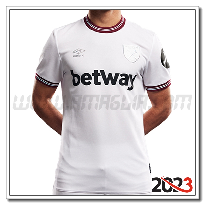 West Ham Seconda Maglia Calcio 2023 2024
