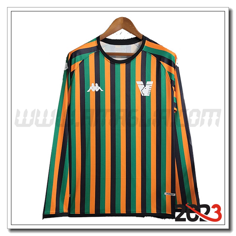 Maglia Calcio Venezia FC Manica lunga Pre-partita 2023 2024