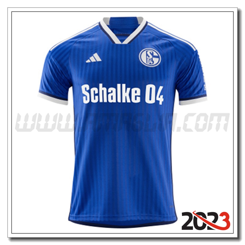 Schalke 04 Prima Nuovo Maglia Calcio 2023 2024