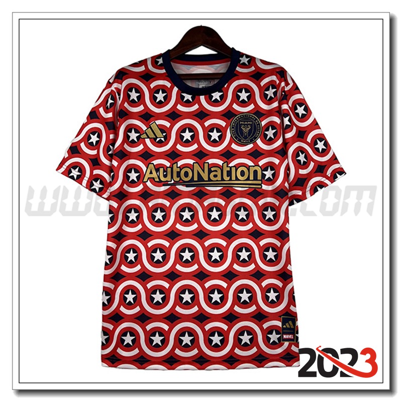 Maglia Calcio Inter Miami CF Edizione speciale 2023 2024 Rosso