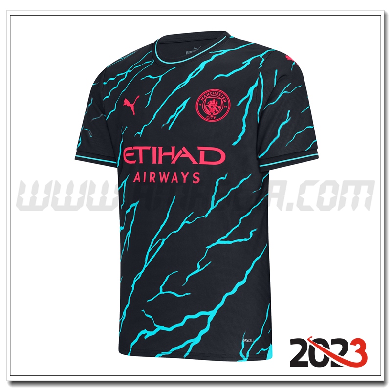 Manchester City Terza Nuovo Maglia Calcio 2023 2024