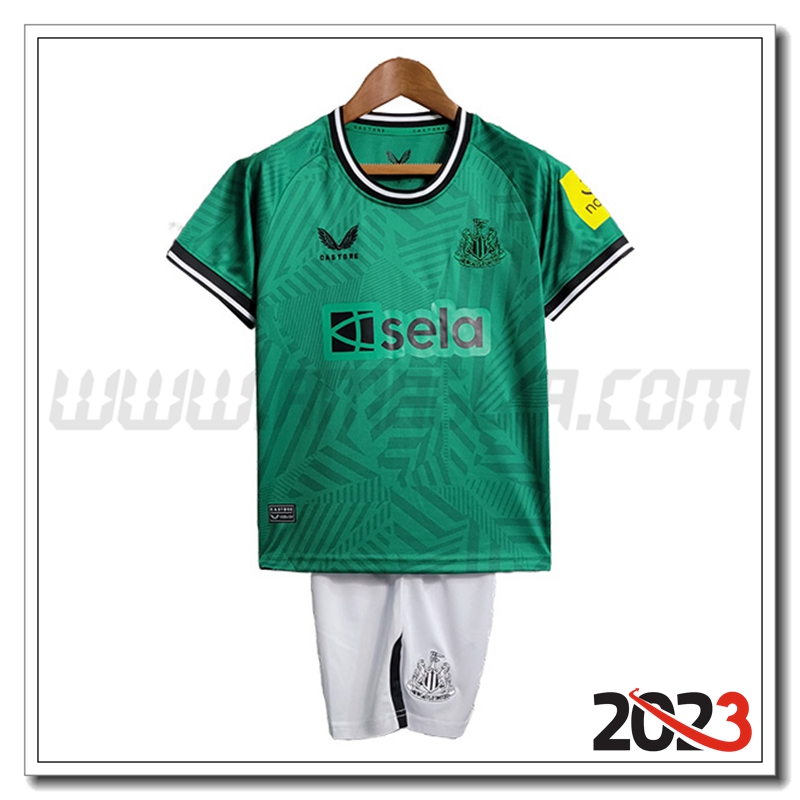 Kit Maglia Newcastle United Bambino Seconda 2023 2024