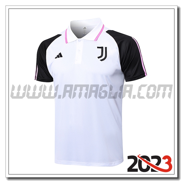 Maglia Polo Juventus Bianco 2023 2024