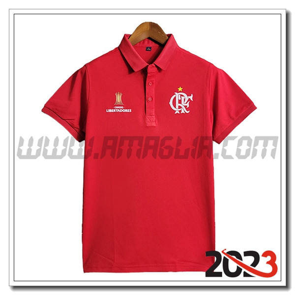 Maglia Polo Flamengo Rosso 2023 2024 -03