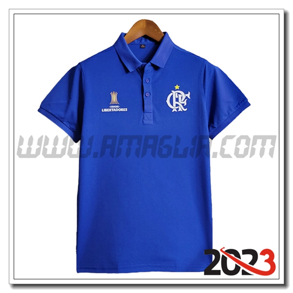Maglia Polo Flamengo Blu 2023 2024