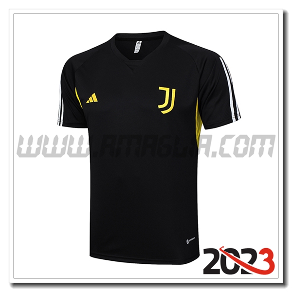 T Shirt Allenamento Juventus Nero 2023 2024 -02