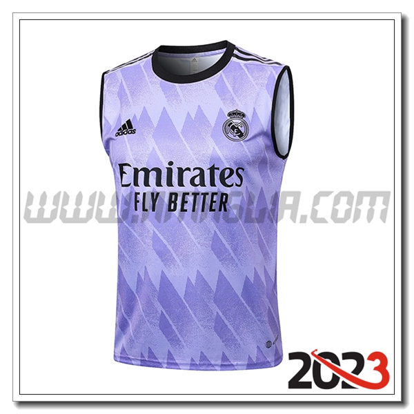 Canotta Allenamento Real Madrid viola 2023 2024 -03