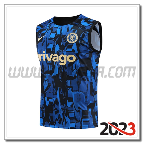 Canotta Allenamento FC Chelsea Blu 2023 2024