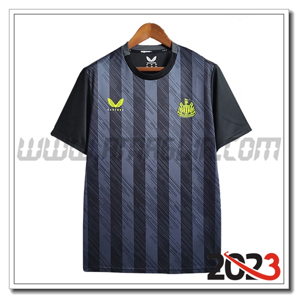 T Shirt Allenamento Newcastle Nero 2023 2024