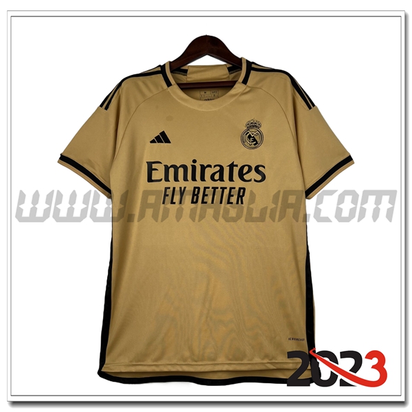 T Shirt Allenamento Real Madrid Marrone 2023 2024