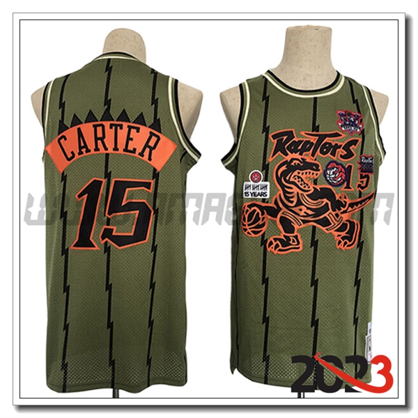 Maglia Toronto Raptors (CARTER #15) 2023/24 Verde