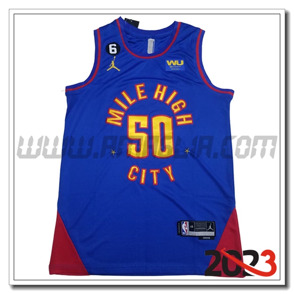 Maglia Denver Nuggets (GOROON #50) 2023/24 Blu