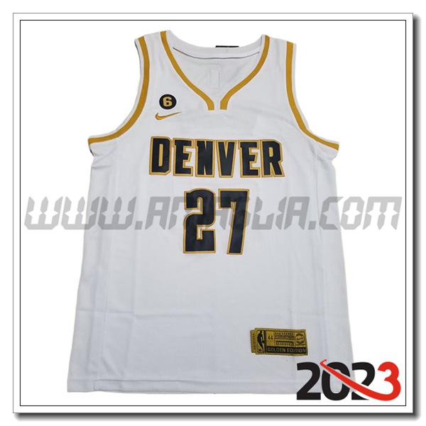 Maglia Denver Nuggets (MURRAY #27) 2023/24 Bianco -04