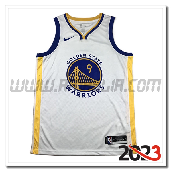 Maglia Golden State Warriors (IGUODALA #9) 2023/24 Bianco