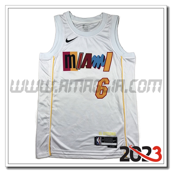 Maglia Chicago Bulls (JAMES #33) 2023/24 Bianco