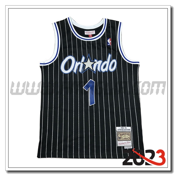 Maglia Orlando Magic (HARDAWAY #1) 2023/24 Nero