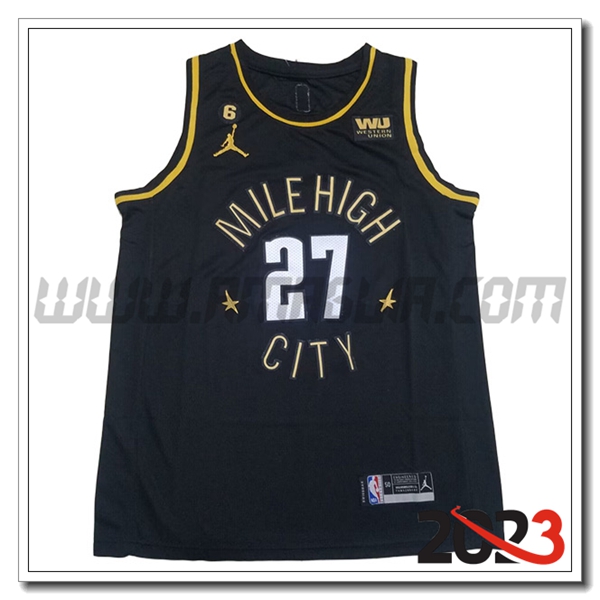 Maglia Denver Nuggets (MURRAY #27) 2023/24 Nero -05